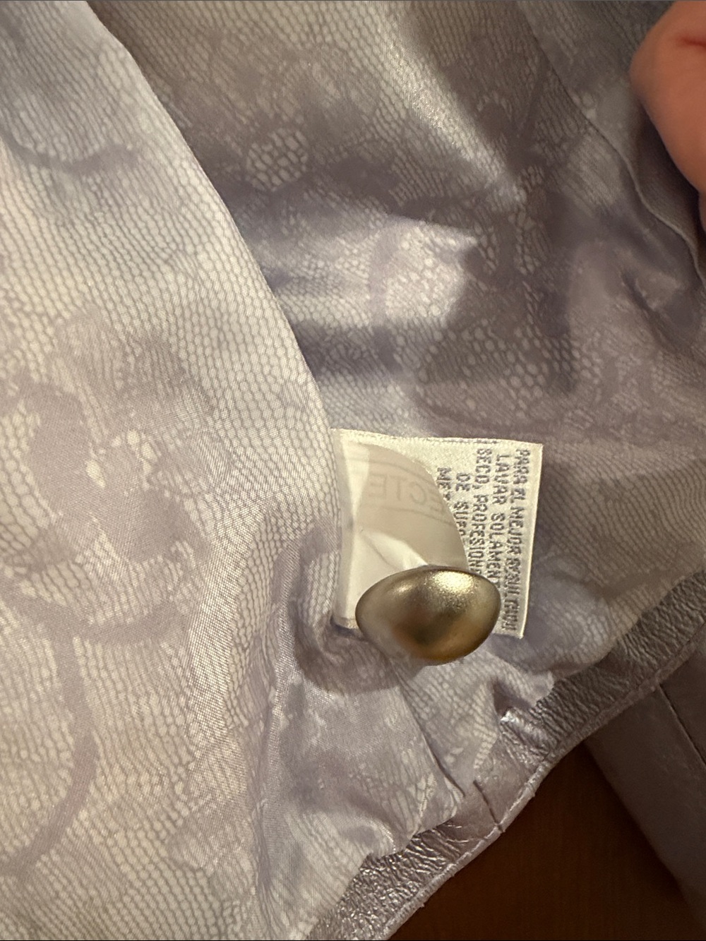 Worthing Metallic Genuine Leather Blazer - Picture 11 of 12